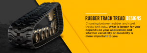 Rubber Tread Tracks Design