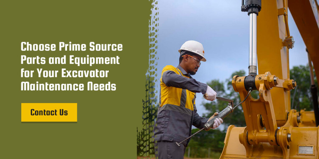 Cómo mantener correctamente su excavadora primesource