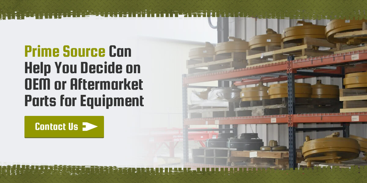 Heavy Equipment Parts Aftermarket Parts Vs OEM Parts